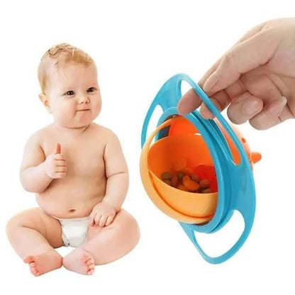 360 Spin Food Bowl for Kids