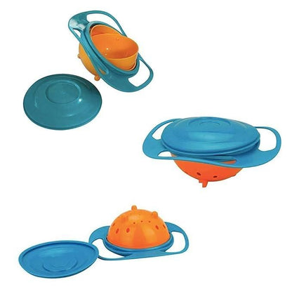 360 Spin Food Bowl for Kids